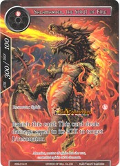 RDE-014 - R FULL ART - Salamander, the Spirit of Fire